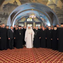 Pelerini din Episcopia Maramureșului și Sătmarului la Patriarhul României