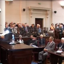 Moment aniversar la Academia Română