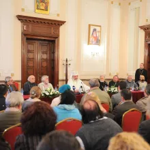 Conferinţa Naţională Unitate dogmatică şi specific naţional în pictura bisericească, la Palatul Patriarhiei