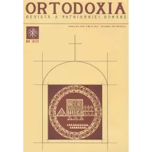 Un nou număr al Revistei de Studii "Ortodoxia"