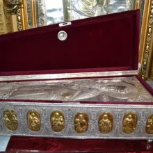Procesiune cu moaştele Sfântului Stelian în Capitală