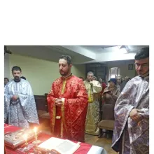 Hramul capelei Spitalului Clinic şi Ginecologie Prof. dr. Panait Sârbu din Capitală