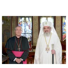 Directorul Bibliotecii Apostolice şi al Arhivelor Vaticanului în vizită la Patriarhia Română