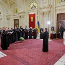 Corul Protopopiatului Ploieşti la Patriarhie