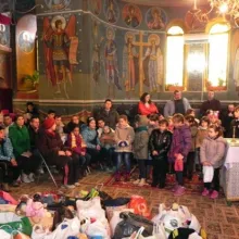 Acţiuni caritabile în aşezăminte sociale din Arhiepiscopia Bucureştilor