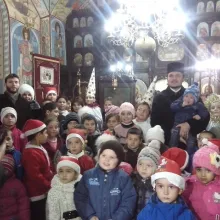 Naşterea Domnului vestită de copiii din Cocorăştii Grind, Protoieria Ploieşti