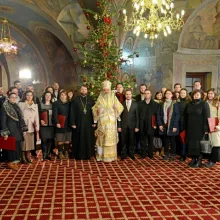 Colindători la Reședința patriarhală