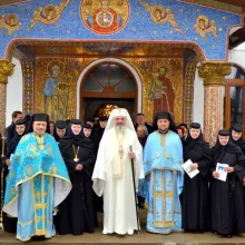 Patriarhul României la Mănăstirea Ţigăneşti