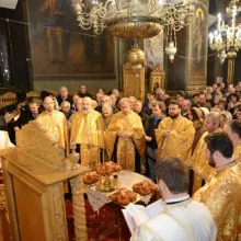 Priveghere de hram la biserica Sf. Anton – Curtea Veche din Bucureşti