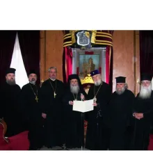Comuniune deplină între Patriarhia Ierusalimului şi Patriarhia Română
