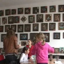 Sfinţii români în iconografia populară