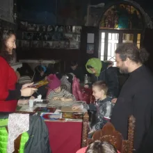Campania "Dăruieşte o icoană de mărţişor" a fost o reuşită datorită comunităţii parohiale