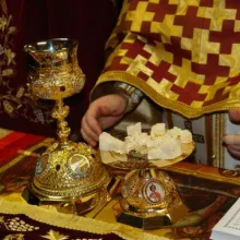 Oficierea Liturghiei darurilor mai înainte sfinţite