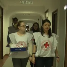 Mărţişoare pentru bolnavele de la Centrul Sfântul Nectarie al Arhiepiscopiei Bucureştilor