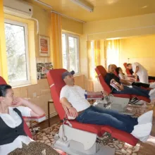 Campania "Dăruieşte viaţă! Vino să donezi sânge!"