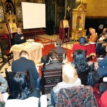Seară catehetică la Biserica „Domniţa Bălaşa“