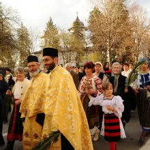 Procesiune de Florii în Protoieria Câmpina