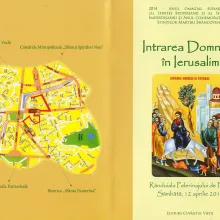 Broşură cu rânduiala Pelerinajului de Florii Broşură cu rânduiala Pelerinajului de Florii