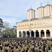 Pelerinaj ortodox de Florii la Bucureşti