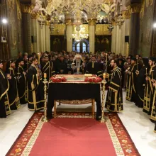 Denia Prohodului Domnului la Patriarhie