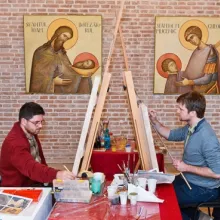 Atelier internaţional de pictură bisericească la Palatul Cotroceni