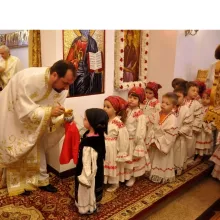 Sfântul Ioan Rusul cinstit la Parohia Brâncuşi din Bucureşti