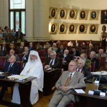 Mihai Eminescu comemorat la Academia Română