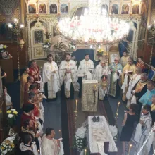 Înmormântarea Părintelui Constantin Drăgușin
