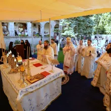 Patriarhul României la Mănăstirea Sfânta Maria - Techirghiol