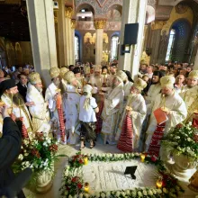 Patriarhul Teoctist pomenit la Patriarhie