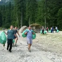 Activităţi în cadrul proiectului „Pe munte, spre Cruce“
