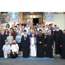 Tineri ortodocşi din ţări diferite, mesageri ai bucuriei comuniunii