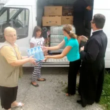 Colecta pentru ajutorarea sinistraţilor continuă