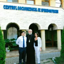 Oaspeţi de seamă la Centrul „Sfântul Spiridon“