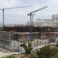 Șantierul Catedralei Mântuirii Neamului