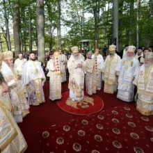 Sărbătoare la Mănăstirea Brâncoveanu de la Sâmbăta de Sus