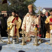 Sfinţirea picturii bisericii parohiei Ştefăneştii de Sus