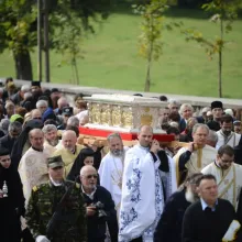 Sfântul Domnitor Voievod Constantin Brâncoveanu s-a întors la ctitoria sa