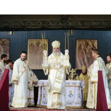 Preafericitul Părinte Patriarh Daniel a oficiat Sfânta Liturghie la Mănăstirea Hurezi