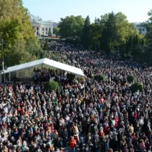 Pelerini întâmpinaţi la Iaşi de Sfânta Cuvioasă Parascheva şi Sfântul Domnitor Martir Constantin Brâncoveanu