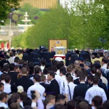 Pelerini pe Calea Sfinților