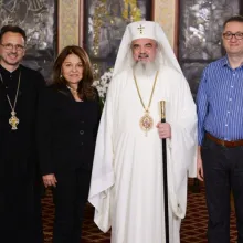 Oficiali italieni în vizită la Patriarhie