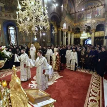Te Deum pentru şedinţa de lucru a Sfântului Sinod