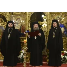 Pregătire pentru hirotonie întru episcop la Patriarhie