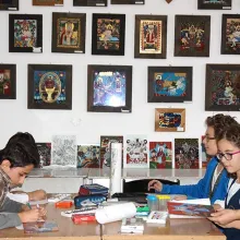 Expoziţie de icoane la Liceul „Decebal“ din Capitală