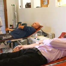 Donare de sânge în Parohia „Sfântul Antonie cel Mare“ din Capitală