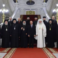 Patriarhul Antiohiei şi Patriarhul României la Palatul Cotroceni