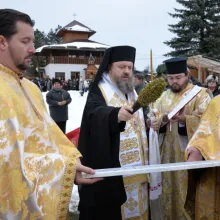 Piatră de temelie pentru un nou locaş de cult în Parohia Breaza de Jos