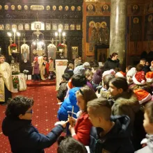 Împărtăşire şi dăruire la Parohia Miron Patriarhul