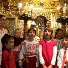 Pregătirea Crăciunului de copiii Bisericii Olari din Capitală
